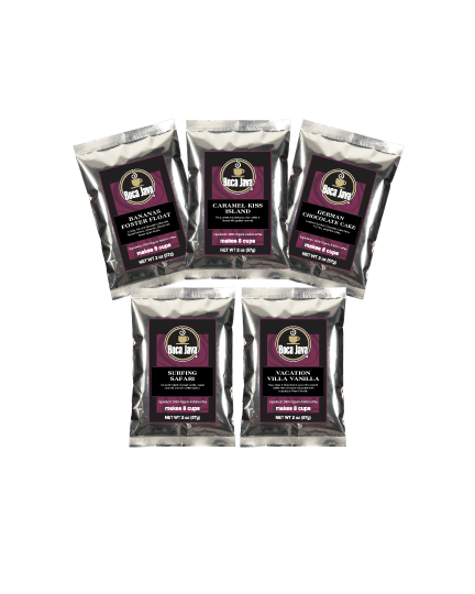 Best of Baby Boca Flavored Coffee 5-Pack